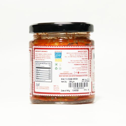 MAVI's Vegan Kimchi 200g